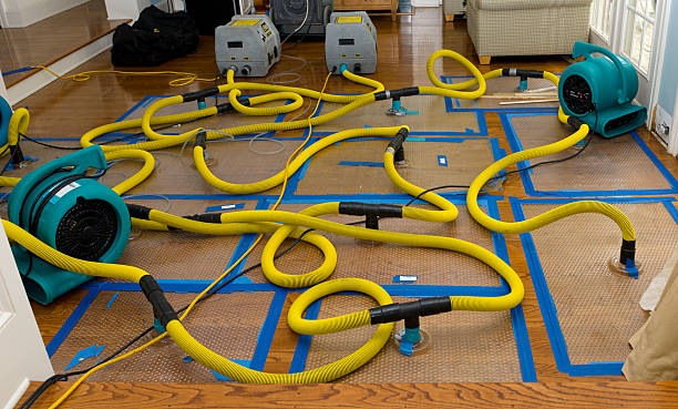 Professional Burst Pipe Water Damage technician working in Saint Cloud, FL